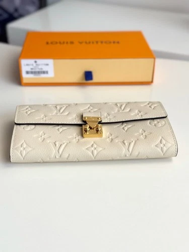 LLouisV - Sarah Wallet M83276 - White - 19 x 11 x 3cm - NEW - product listing photo