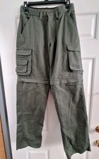 Boy Scouts Of America Canvas Switch Back Cargo Pants Green Size Youth 12