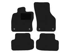 Fußmatten passend für Seat Leon Typ 5F (Baujahr 2012 - 2020), Hit schwarz