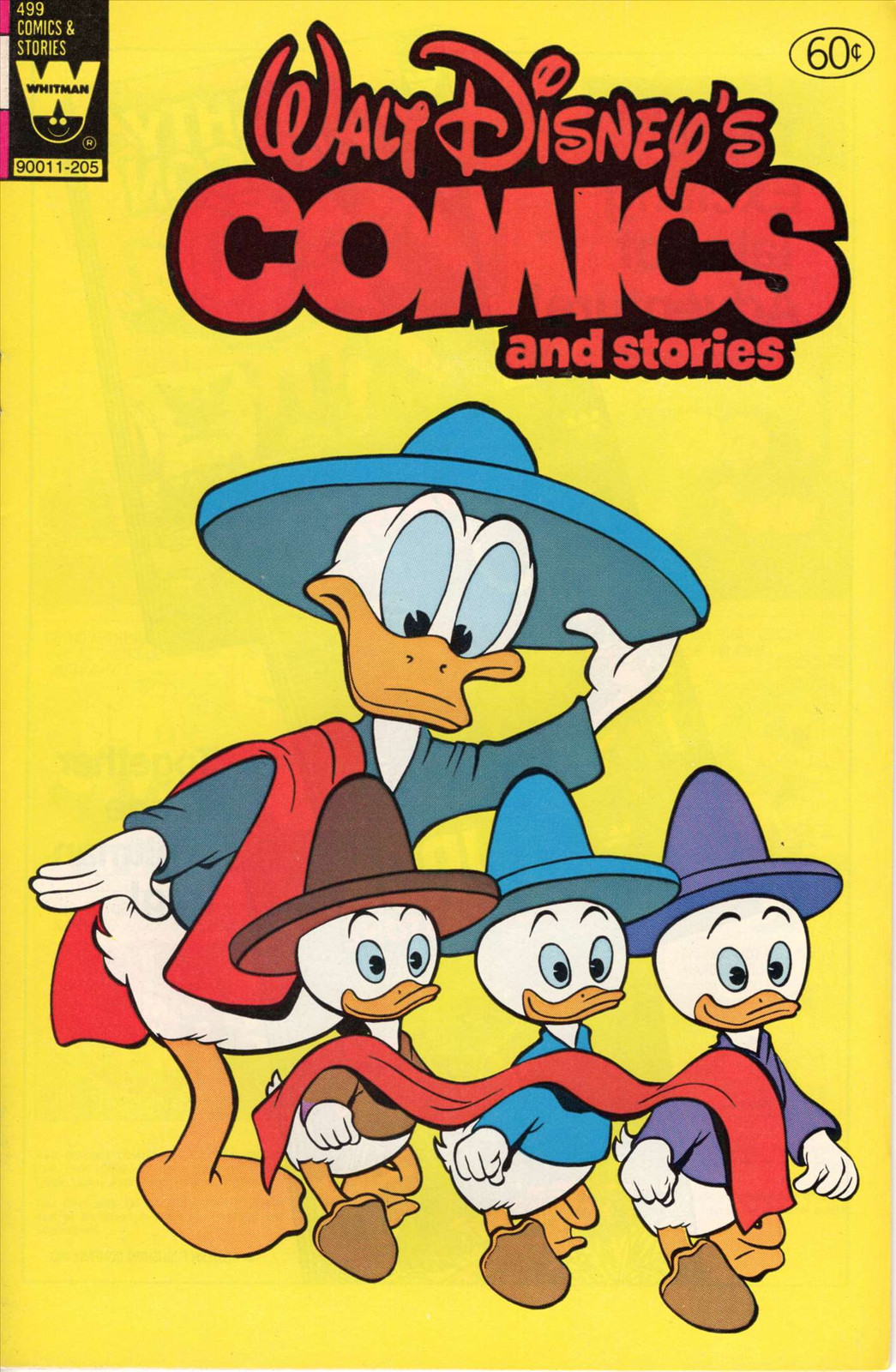 Walt Disney's Comics and Stories #499A FN; Whitman | Donald Duck - we combine sh