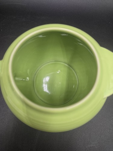 Small Green Fiesta ware Mini Teapot USA HLC Chartreuse - Picture 6 of 8