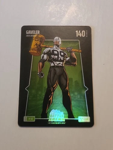 2025 Bo Jackson Battle Arena Gaveler Aaron Judge Glow Battlefoil SP 140