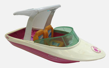 2016 MATTEL BARBIE DOLPHIN MAGIC OCEAN VIEW HARD PLASTIC KIDS TOY SPEED BOAT
