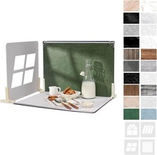 Photo Backdrop Board W/ Shadow Boards 10Pcs 20Patterns Food Photography