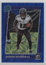 2021 Panini Donruss Optic Rated Rookie Blue Scope Prizm Rashod Bateman #210 0vk0