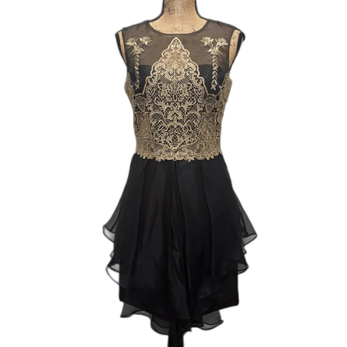 Marchesa Gold Dresses for Women for sale | eBay Marchesa Gold Dresses for Women for sale | eBay