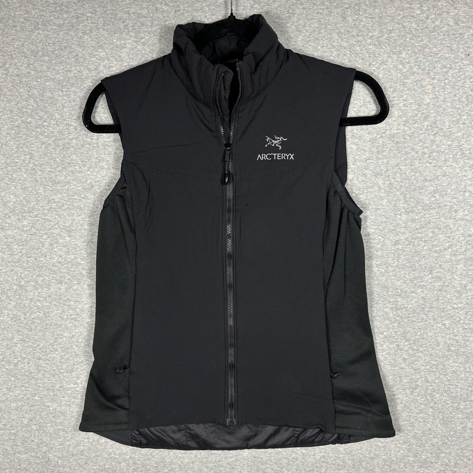 ARC'TERYX Gilet Arc’teryx donna taglia small atom isolato nero full zip escursionismo puffer