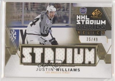 2015 SP Game Used Edition Stadium Series Relics Gold 35/49 Justin Williams 0b2