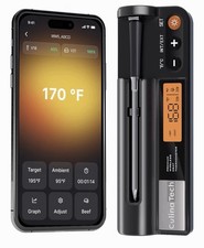 Smart Wireless Meat Thermometer with Ultra-Thin Probe, Waterproof