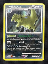 Tyranitar Stormfront Rare Pokemon LP 30/100 on eBay
