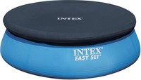 Intex Easy-Set Quick-Up-Pool Abdeckplane Rund Ø 244Cm ÜBerhang 30Cm