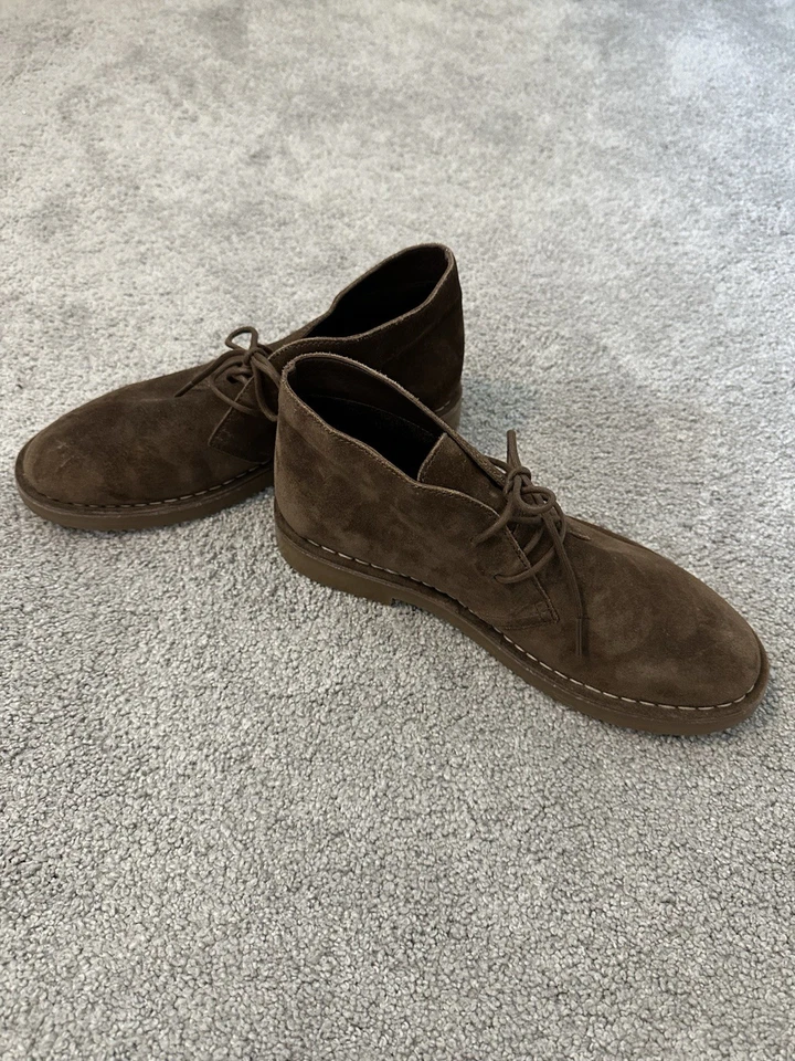 Botas masculinas J Crew de couro Upper Desert de fábrica tamanho 7,5 - Imagem 2 de 4