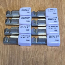 Ivoclar Vivadent IPS EMAX CAD Planmill | HT A2 / C14 | 8 Blocks Total