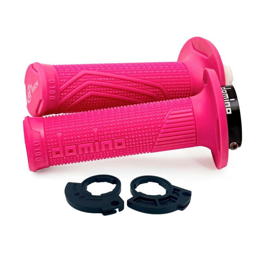 Free Shipping Domino Grips D-Lock with Monocable Ring for Motorcycle Spare Parts