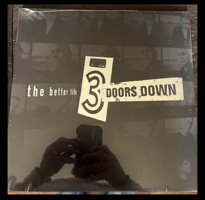 3 Doors Down - The Better Life, Vinyl Record, 2LP, Silver Embossed Vinyl Cover