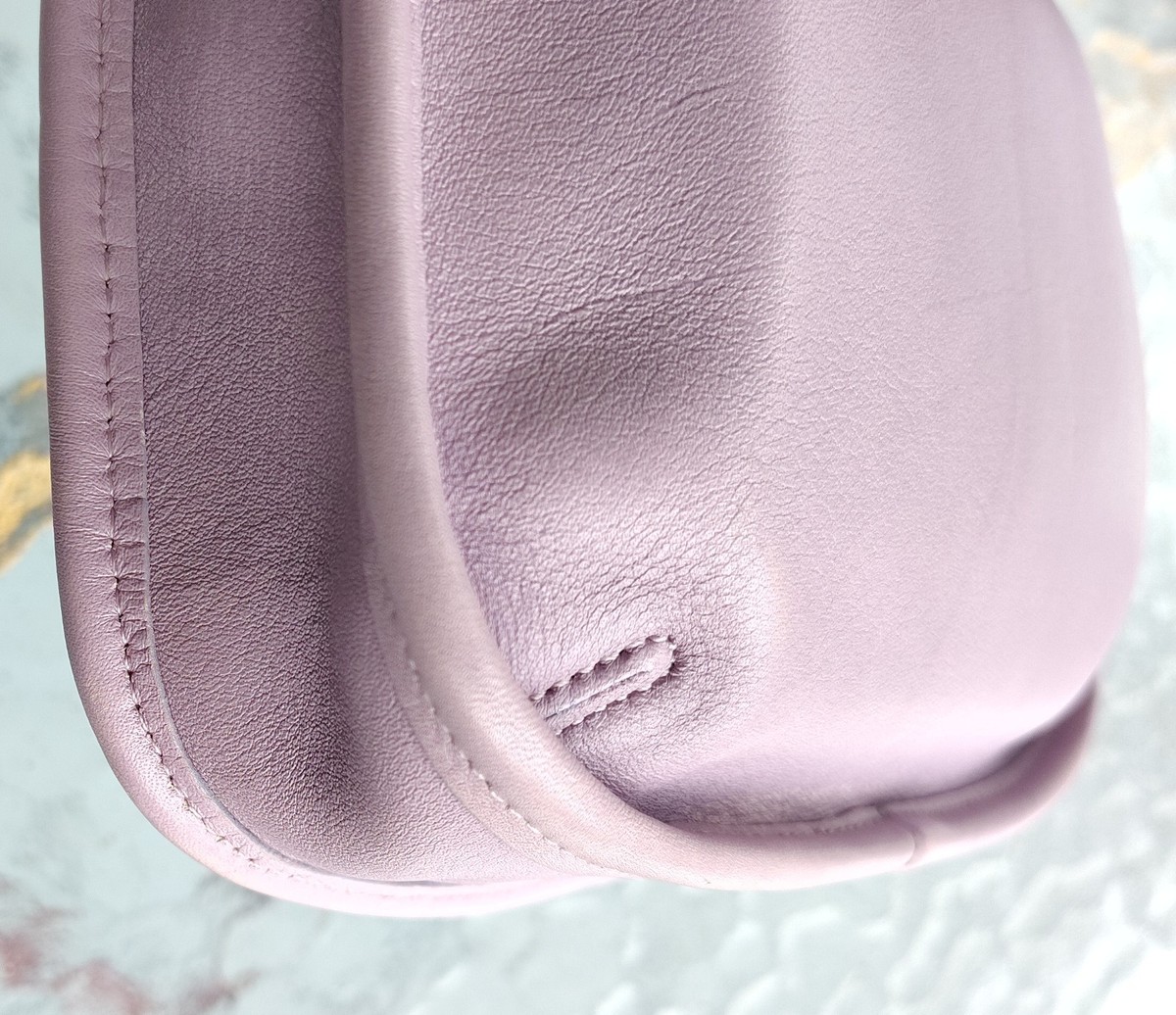 Coach 9020 MINI Vintage Lavender Ergo Leather Shoulder Hobo Bag | eBay