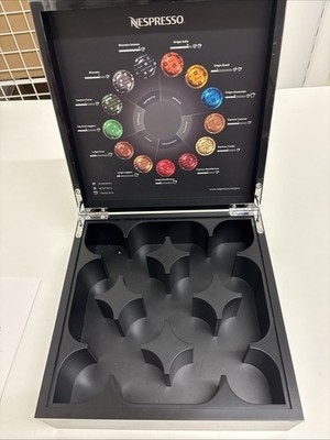 Holzbox für Kaffeepads von Nespresso Original Line