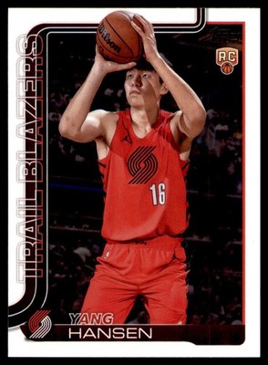 2025-26 Topps #216 Yang Hansen RC