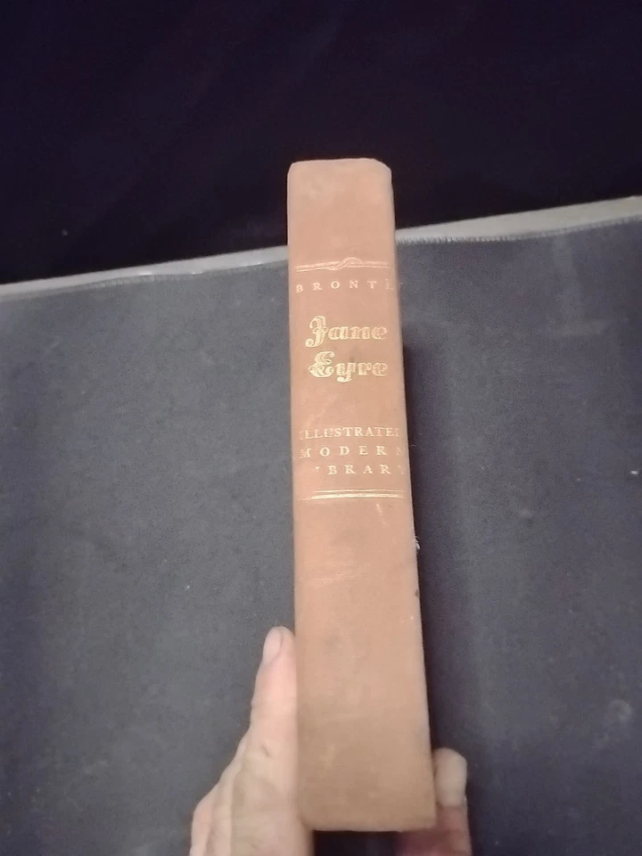 1944, 1-е издание Джейн Эйр от Шарлотты Бронте «Иллюстрированная современная библиотека» - Изображение 2 из 4