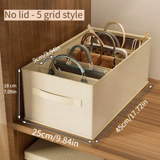 1Pc Bag-In-Bag Organizer, Storage Box for Handbags with Compartments – Space-Sav