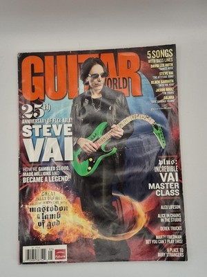 Guitar World Magazine May 2009 Steve Vai