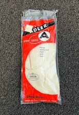 NEW 60s VTG Adler Shrink Controlled All Sports Socks Wool / Nylon Sz 13 SEALED