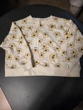 rylee and cru girls Floral Sweatshirt 6-7 Years 