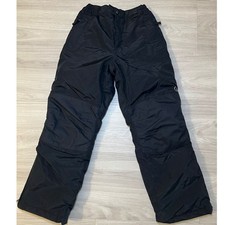 Lands End Kids Squall Snow Pants Black Size 10 Grow A Longs Waterproof