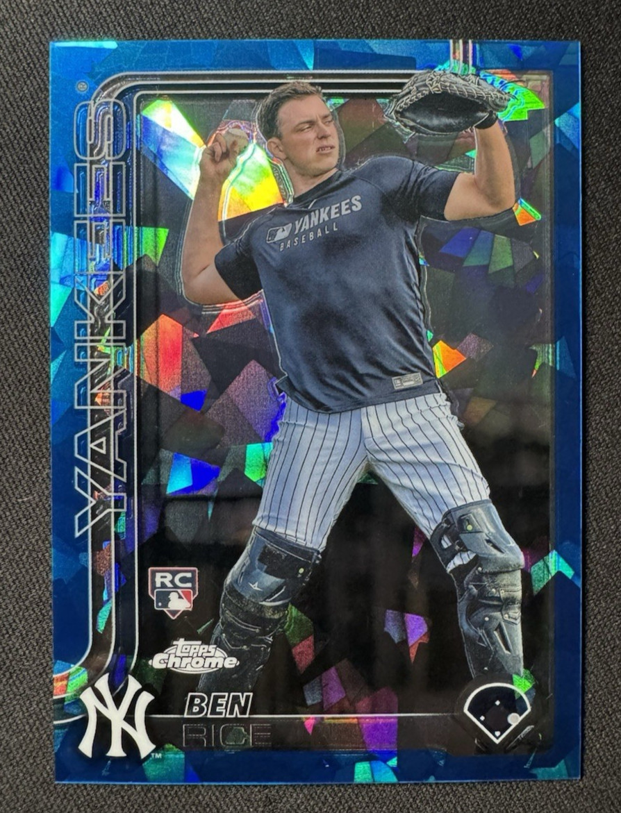 2025 Topps Chrome Sapphire Edition - Image Variation Ben Rice #139 (RC)