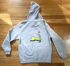 Kids Cape Cod Squire Gray Hooded Sweatshirt sz L