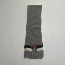 Polo Ralph Lauren Scarf Size 4-7/ Gray Cotton Knit Patch