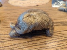 Vintage IMSCO Doll Wig Dirty Blonde Curls Synthetic Fibers NOS Size 8