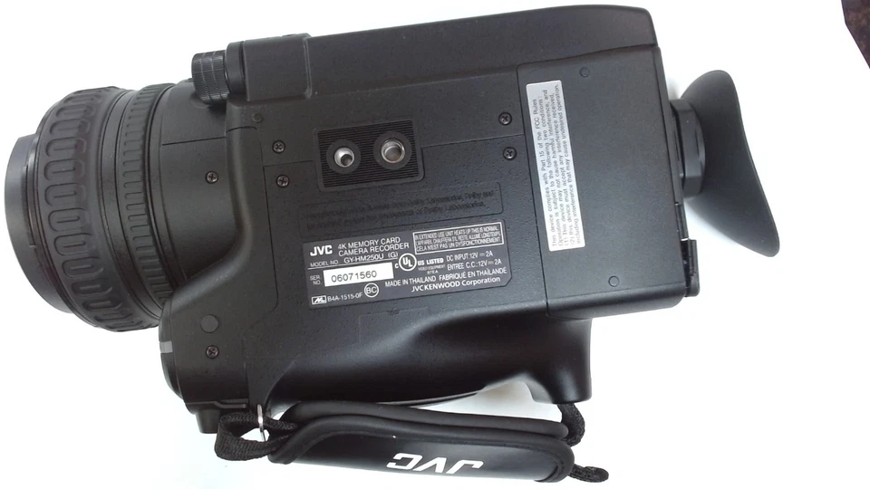 JVC GY-HM250u HD 4k Live Streaming Camcorder - Image 4 of 4