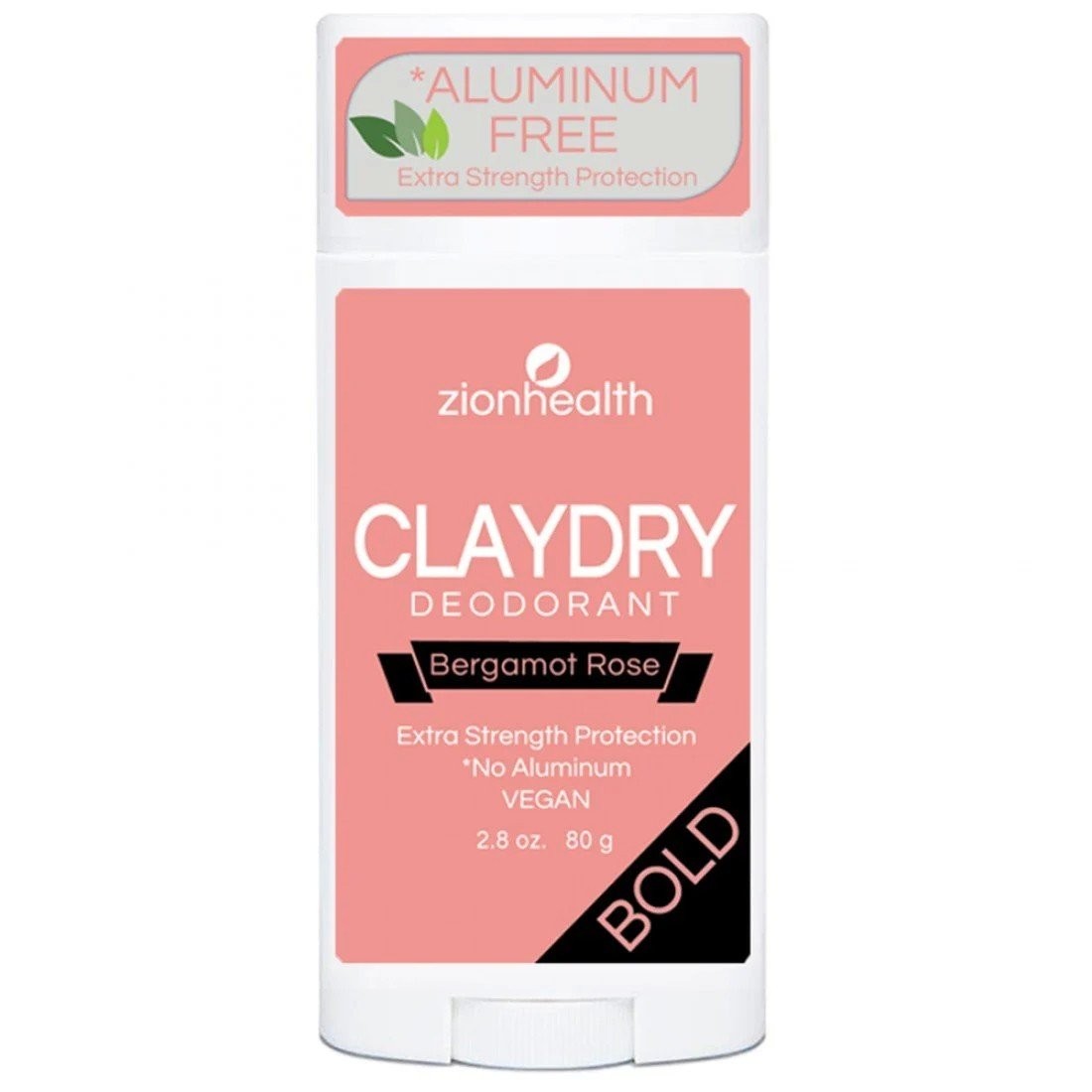 Zion Health Clay Dry Bold Дезодорант Бергамот Роза 28 унции стик 2790₽