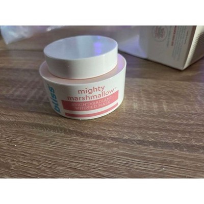 Bliss Mighty Marshmallow Bright & Radiant Whipped Mask 1.7 fl oz 50ml New in Box
