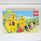 Vintage LEGO Legoland Castle 6075 Yellow Castle Original Box Figures Incomplete