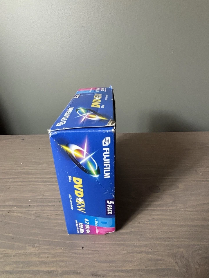 DVD-RW Fujifilm Discs DVDs 120 Min 4.7GB Jewel Cases Brand New Pack Of 5 - Image 3 of 4