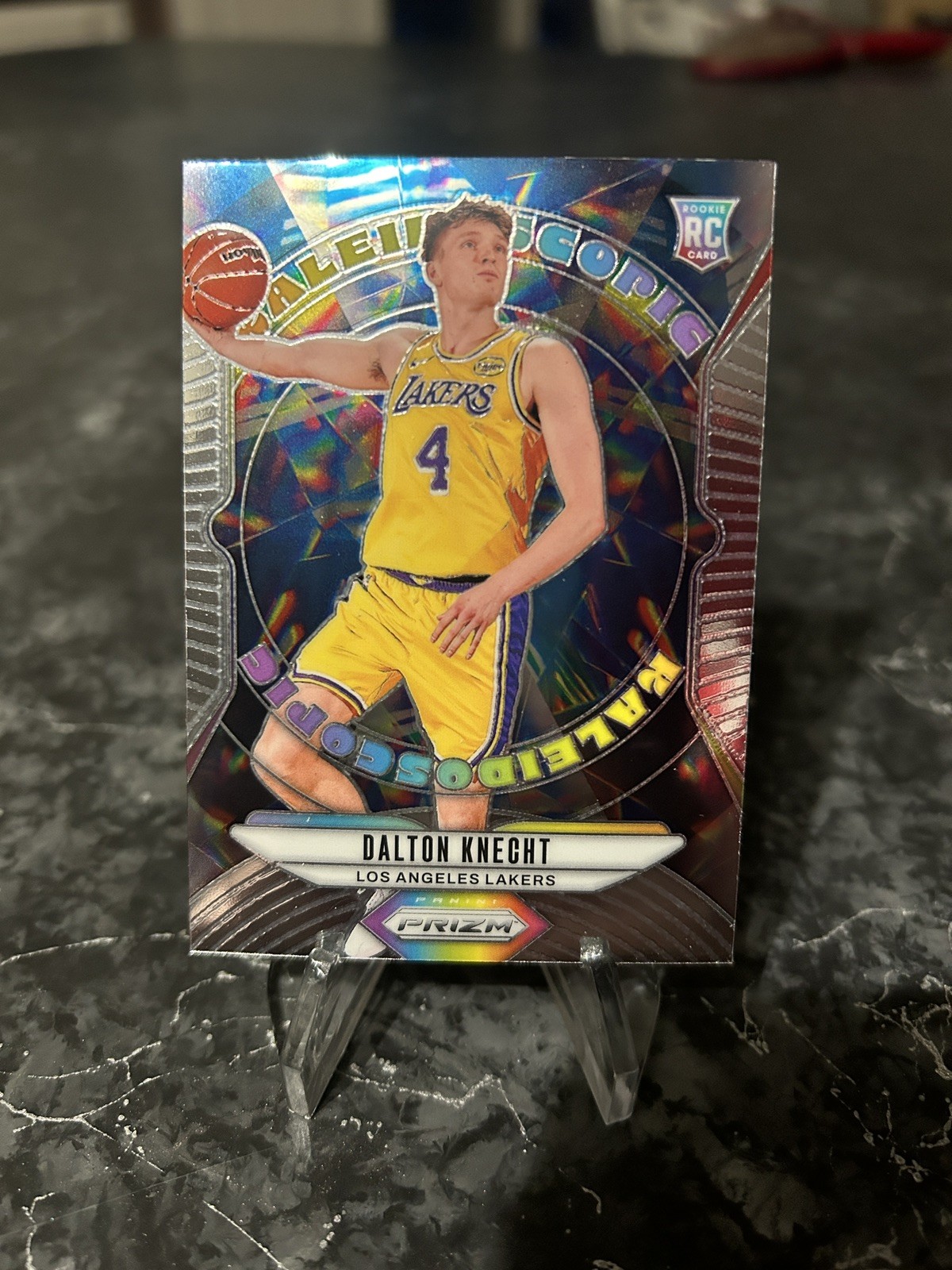2024-25 Prizm Dalton Knecht Kaleidoscopic Insert - Rare Lakers Rookie RC Gem🔥