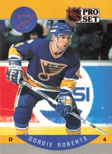 Gordie Roberts 1990-91 Pro Set #271 St. Louis Blues