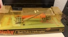 Vintage Dinky Toys 732 Bell Police Helicopter In Original Bubble Box