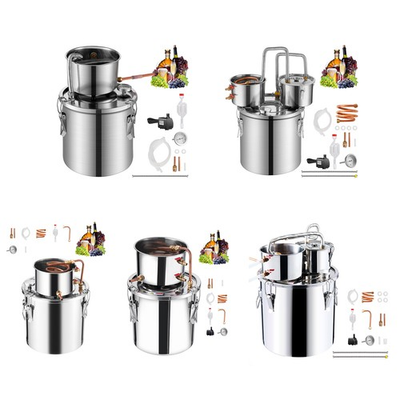 #ad #ad Moonshine Still Water Alcohol Distiller 3 13.2Gal w Thumper Keg amp; 8W Water Pump $95.99