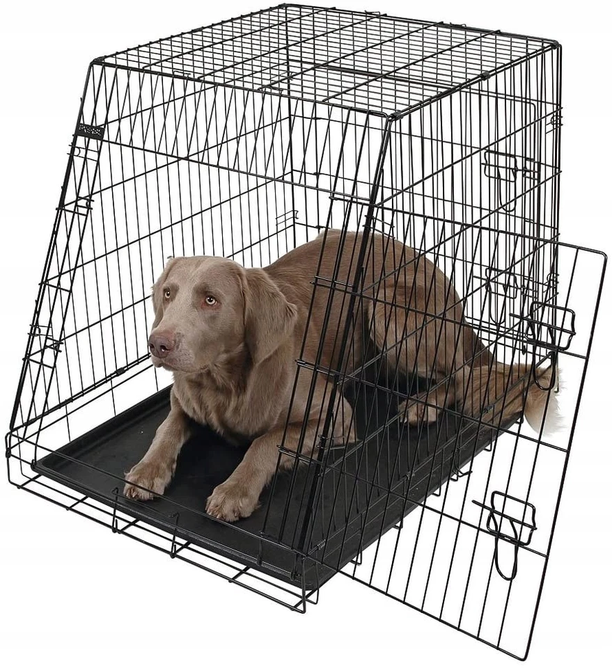 Transportbox für große Hunde, 92x63x74 cm, rechteckig von Kerbl - Bild 2 von 4