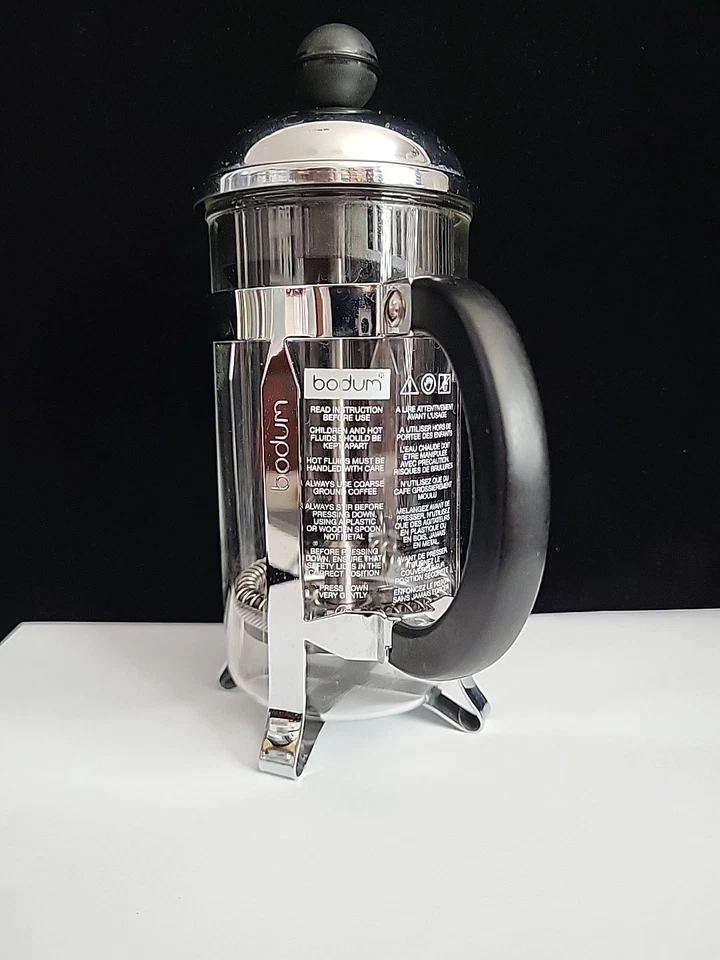 Cafetera prensa francesa Bodum Chambord 12 oz cromada Foto 2 de 4