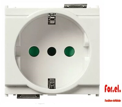 Vimar 16209.B - Sortie 2P+T 16A P30 Blanc