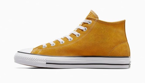 CONVERSE CHUCK TAYLOR ALL STAR PRO Sneakers Sunflower Gold New - Picture 2 of 7