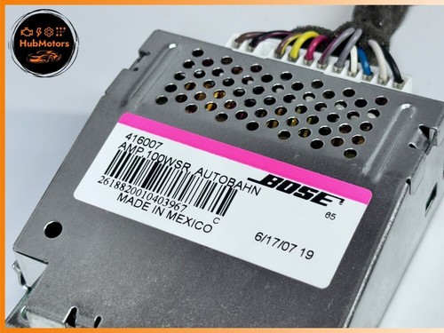 03-19 Maserati GranTurismo Quattroporte Amplifier Amp Bose Audio Sound OEM - Foto 4 di 12