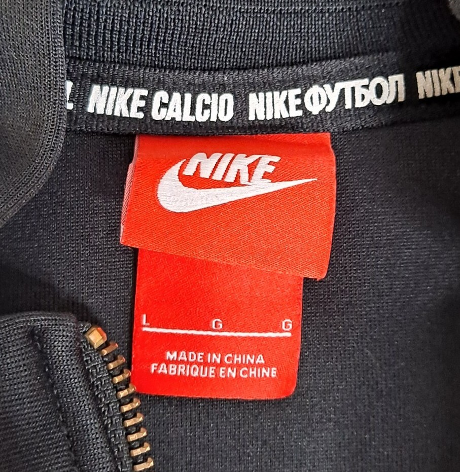 Nike FC Large Black Full-Zip Track/Warmup Jacket Nike Nike FC Large Black Full-Zip Track/Warmup Jacket Nike