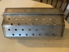 Custom made burn pot for American Harvest 6100 pellet/corn furnace