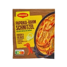 10x Maggi Fix & Fresh 🍲 Paprika-Rahm Schnitzel red pepper & cream schnitzel