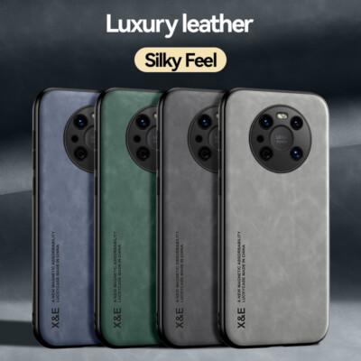 Magnetisch Hülle für Huawei P40 Lite Pro+ P50 Mate60 Pro Handy Schutz Case Cover